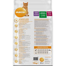 IAMS Complete Dry Cat Food for Adult 1+ Cats with Chicken 10 kg