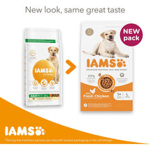 IAMS Complete Dry Dog Food for Adult 1+ Large Breeds with Chicken 12 kg