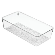 iDesign 49250 Rain BPA-Free Plastic Drawer Organizer Tray - 12