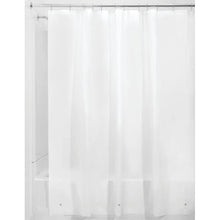 iDesign Shower Curtain with Magnetic Hem