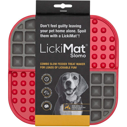 INDUSTRIPET LICKIMAT Slomo Red