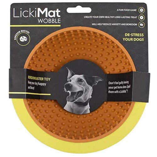 INDUSTRIPET LICKIMAT Wobble Orange