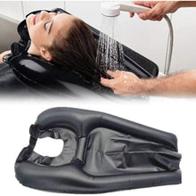 Inflatable Hair Sink, Portable Hair Shampoo Basin, Washing Tray, Salon Equipment, Movable Basin[~34]