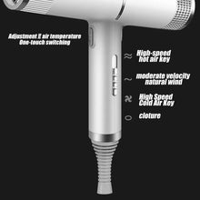 Ionic Hair Dryer Blow Dryer with Diffuser for Home Professional