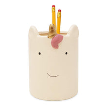 Isaac Jacobs White Ceramic Unicorn  Makeup Brush Holder  Multi-Purpose