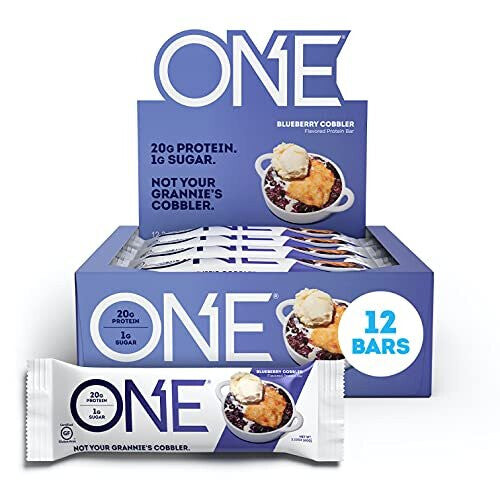 ISS Research Oh Yeah One Nutrition Bar, Blueberry Cobbler, 12-Piece