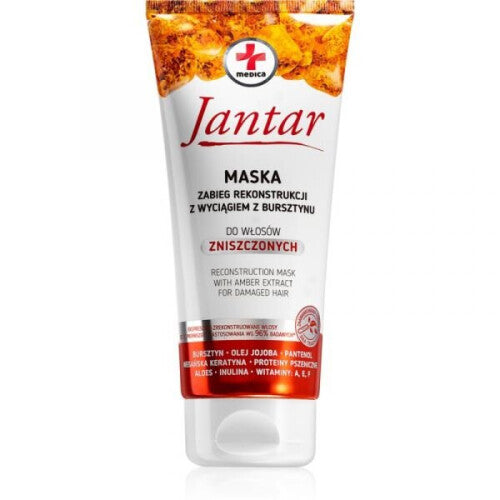 Jantar Mask for damaged hair-zabieg rekonstrukcji-200ml