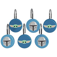 Jay Franco Star Wars The Mandalorian Blue Space 14 Piece Bathroom Set