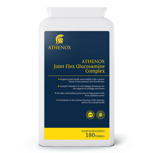 Joint Flex Glucosamine Complex with Chondroitin & Vitamin C | 180 Tablets | Joint Health & Mobility Support