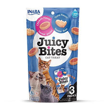 Juicy Bites by INABA Cat Treat - Chicken & Tuna Flavour 6 Pack (198g Total) / Soft & Moist Cat Treat, Delicious & Healthy Snack for Cats, Hand Feeding