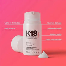 (K18 50ML) K18 50ml Leave-In Molecular Repair Hair Mask Damage Restore Soft Hair Deep Repair Keratin Scalp Treatment Hair Care Condition