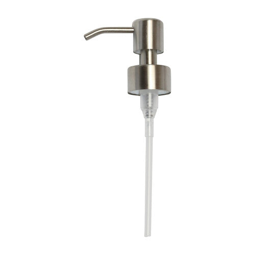 Kapitan Soap Dispenser Pump Head Replacement Spare Stainless Steel 28mm Brushed Finish