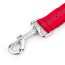 KCT 2 Pack Dog Seat Belt Clip Lead - Red