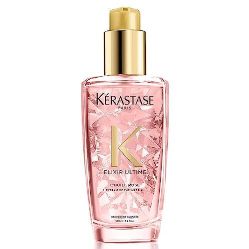 Kérastase Elixir Ultime, Hair Oil Shine-enhancing Nourishing Conditioning Treatment, For Coloured Hair, With 4 Precious Oils and Imperial Tea Extract