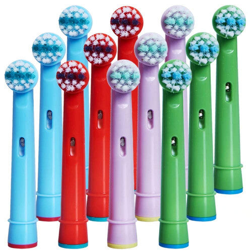 Kids Toothbrush Replacement Heads for Oral-B  Extra-Soft Bristles  for