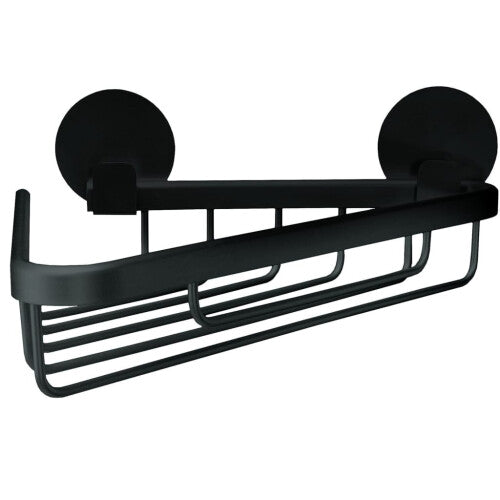 Kleine Wolke Shower Rack Triangular Black Soap Dish Shower Shelf Holder Basket