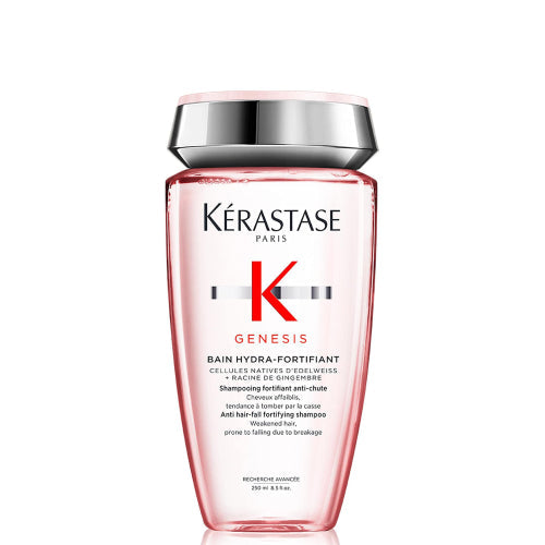 Krastase Genesis, Nourishing  Fortifying Shampoo, For Weakened Hair, With Ginger Root  Edelweiss Flower, Bain Hydra-Fortifiant, 250ml