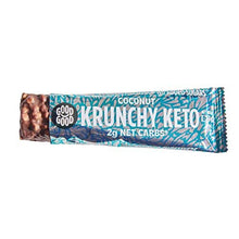 Krunchy Keto Bar (15x35g) - High Fibre Low Carb All Natural No Sugar Added - Coconut