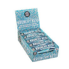 Krunchy Keto Bar (15x35g) - High Fibre Low Carb All Natural No Sugar Added - Coconut