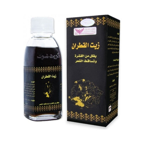 Kuwait Shop Tar Oil Black Reduces hair loss, and nourishes hair follicles Makes hair thicker and stronger  125ml