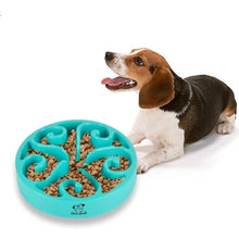 Labyrinth Shaped Non-slip Pet Food Bowl - Promotes Healthy Eating Slow Digestion