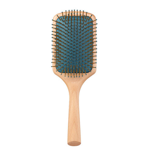 Lady Long Hair Special Massage Head Meridian Airbag Comb Large Plate Round Handle Dark Green Air Cushion