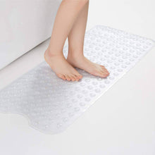 (Large (40 x 100) cm, Crystal Bath Shower Mat) Non Slip Bath Shower Mats Anti-Bacterial Bathtub Mat