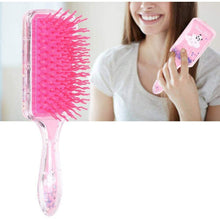 Large Paddle Brush, Hair Comb Straight Curly Air Cushion Hairstyling Comb Hair Massage Brush Detangling Hair Brush, Flat Hair Brush for Long Hair, Dry