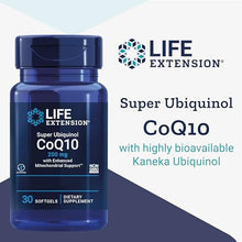 Life Extension, Super Ubiquinol, 200mg, Kaneka-Q10 with Shilajit, 30 Softgels, Lab Tested, Gluten Free, SOYA Free, Non-GMO