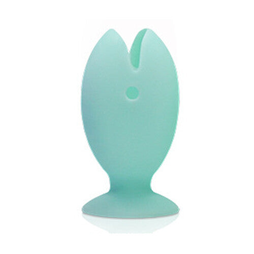 (Light green) Cute Fish Silicone Toothbrush Cover - Hygienic & Portable