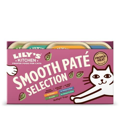 Lily's Kitchen Cat Everyday Favourites Pat? Multipack 16x85g