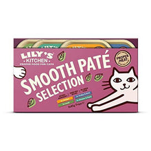 Lily's Kitchen Natural Adult Wet Smooth Paté Cat Food Trays Grain-Free Recipes Mixed Pack 32 x 85g