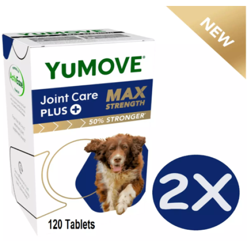 Lintbells YuMOVE Senior MAX Strength Dog Joint Supplement Stiff Older Dogs 240