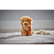 Living Nature Golden Retriever Stuffed Animal Plush Toy | Fluffy and Cuddly Dog Animal |20 cm