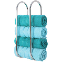 LIVIVO Wall-Mounted Chrome Towel Holder