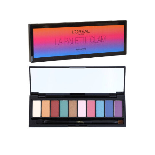 L'Oreal Color Riche La Palette Glam Eyes (Yeux) 7g Symphony of 10 Pop Glam Eyeshadows