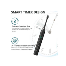 (Luxury/8 brush heads) 6 Modes Multi-Functional Sonic Electric Toothbrush