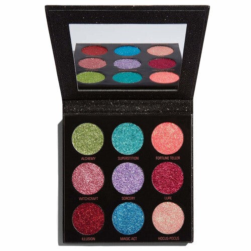 Makeup Revolution Eyeshadow Pressed Glitter Palette Abracadabra