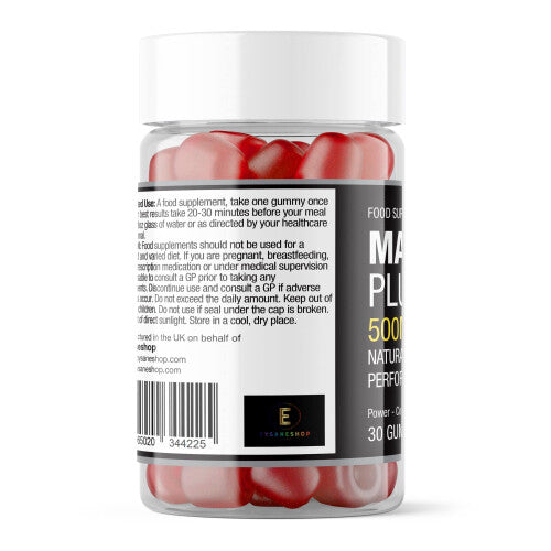 Manhood Plus Male Performance 30 Gummies