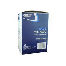 Max Sterile Eye Pads 6 cm x 8 cm 50's