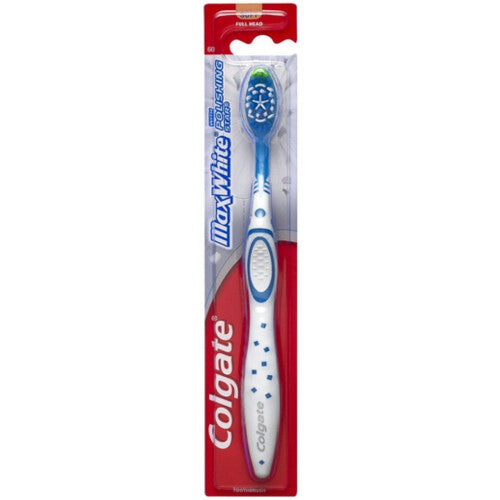 Maxwht Fllhd Tb M Size 1ct Max White Full Head Toothbrush Med #56