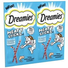 Meaty Sticks Cat Treat with Salmon, 14 x 30 g