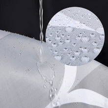 Mellifluous 180*180cm Mildew Proof Waterproof Polyester Shower Curtain with 12 Hooks (Grey) Aa09328 COSwk20322