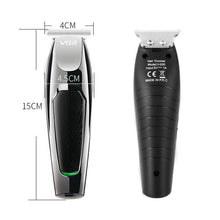 Men Hair Trimmer Clippers VGR Professional Electric Beard Trimmer Set USB Rechargeable Haircut Tool Kit