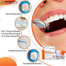 Micron Superior Radiopaque Glass Ionomer Dental Cement A2 Natural Shade for permanent dental restorations