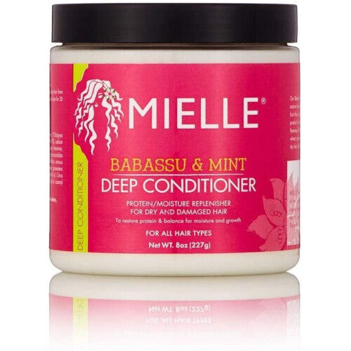 Mielle Organics Babassu Oil Mint Deep Conditioner, 8 oz