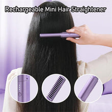 Mini Hair Straightener, Portable Cordless Hair Straightener