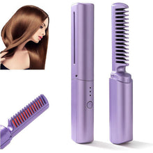 Mini Hair Straightener, Portable Cordless Hair Straightener