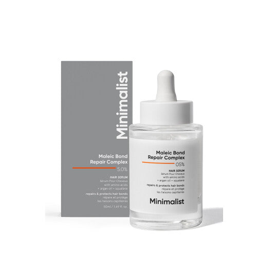 Minimalist Maleic Bond Repair Complex 05% Hair Serum for Repairing Damaged Hair Serum for Hair Fall & Hair Loss Control