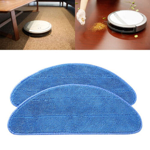 Mop Sweeping Robot Soft Microfiber Nylon Cloth Covers Head Replacement Pad For COVACS CR121 Household Cleaning Accessory